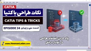 پاک کردن مراحل اضافه طراحی در نمودار درختی