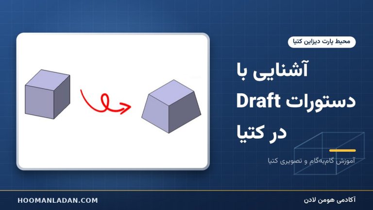 آشنایی با دستورات Draft در کتیا