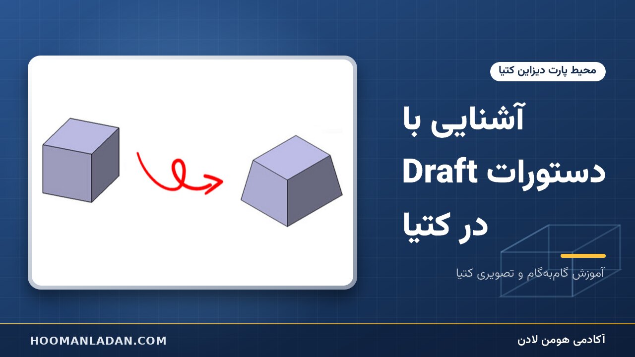 آشنایی با دستورات Draft در کتیا