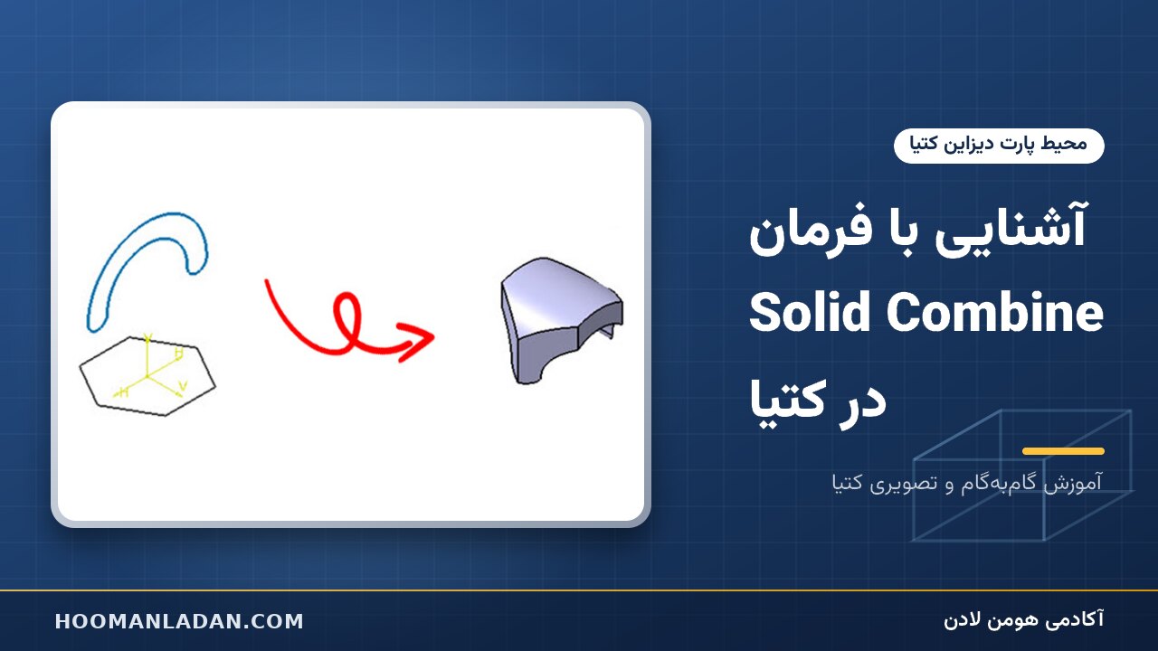 آشنایی با فرمان Solid Combine در کتیا